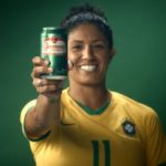 女子サッカーブラジル代表をガラナアンタルチカがサポート！